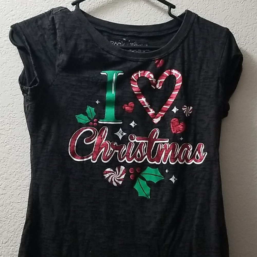 I heart Christmas tshirt